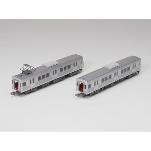 Tomytec Railway Collection Tetsuro Shizuoka Railway 1000 Series "Thank You" 1008 Formation, 2-Car Set, Diorama Supplies, 334095