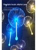 Color-Changing Fiber Optic Jellyfish Pendant Light for Restaurants, Bars, and Outdoor Decor