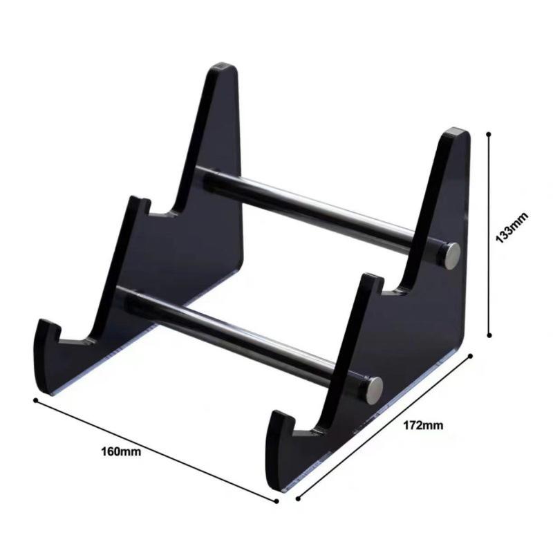 Transparent Keyboard Acrylic Display Stand Keyboard Holder Compute Mechanical Keyboard Storage Stand For Room Exhibition Halls