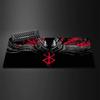 Tappetino per Mouse Accessori per Computer da Gioco Varmilo Tastiera MousePad CS GO LOL Tappetino Mouse Berserk Guts Anime Tappeto Gamer Tappetino per Scrivania
