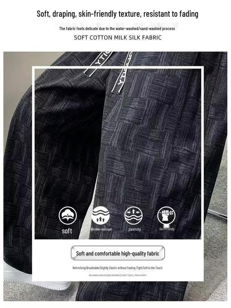 Boys' Fleece-Lined Corduroy Pants: Autumn/Winter 2025 Collection, Thickened One-Piece Casual Wear.