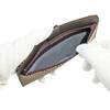 [Inden-ya] Long Wallet Bundle L, Deer Skin, Purple X White Lacquer, Modified Asanogawa Pattern, 2107-16-167, Purple/White