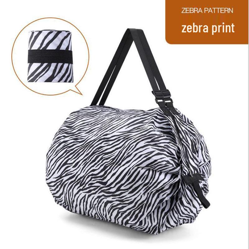 Faltbare Einkaufstasche aus Canvas: Tragetasche, Schulter- und Umhängetasche mit großem Fassungsvermögen für Lebensmitteleinkäufe