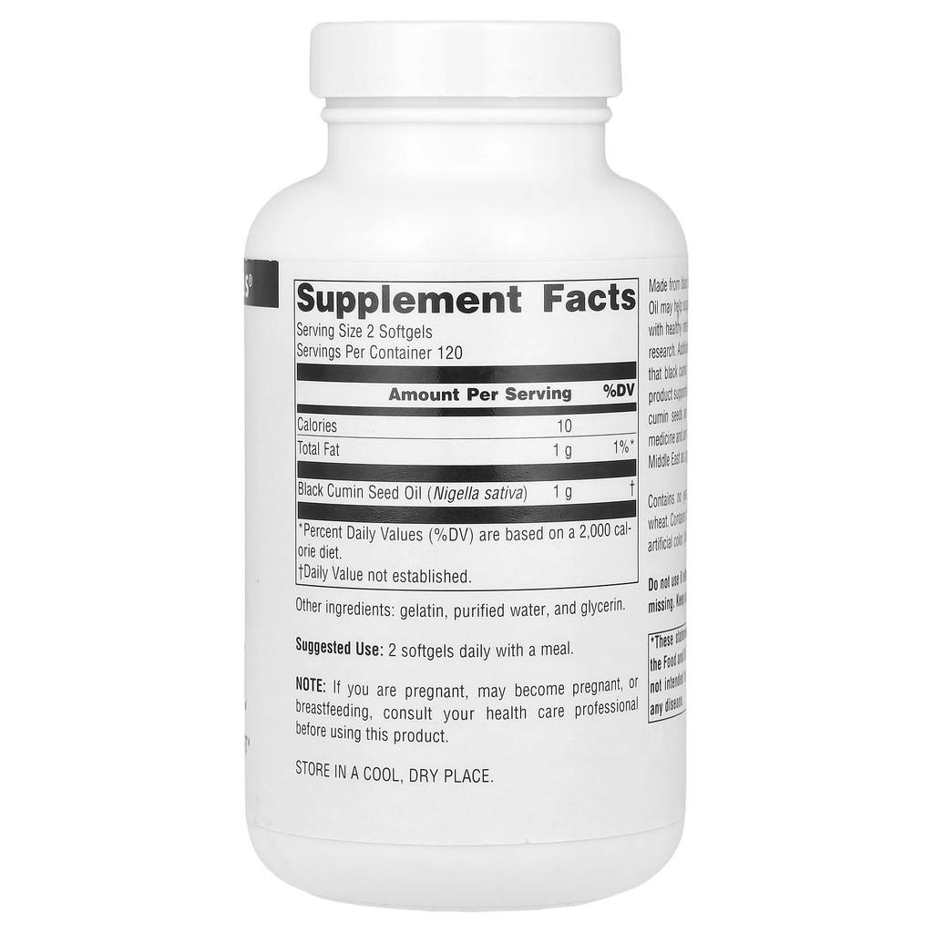 Black Seed Oil, 240 Softgels