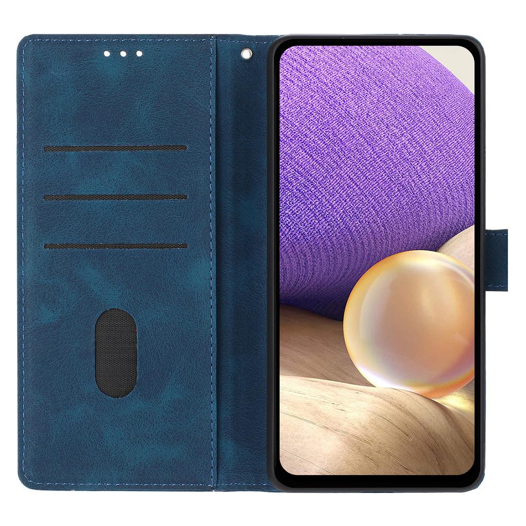 Dla Xiaomi 15T Pro Etui Portfel Stojak Wytłaczany Wzór Trójkąt Skórzane Etui Klapka na Telefon
