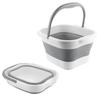 Store88 Foot Bath Foot Foam Foot for Cold 13L Bucket, Foldable, Spa, Tray, Feet, Compact, Insulated, (Gray)