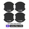 RVGH1 4pcs Car Door Exterior ABS Bowl Protective Strip Stickers Sticker For KIA Gt Gtline Xline Ceed Forte RIO STINGER Seltos K3 K4