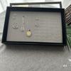 100-Position Large Capacity Clear Earring, Ring, Necklace, and Pendant Organizer Box