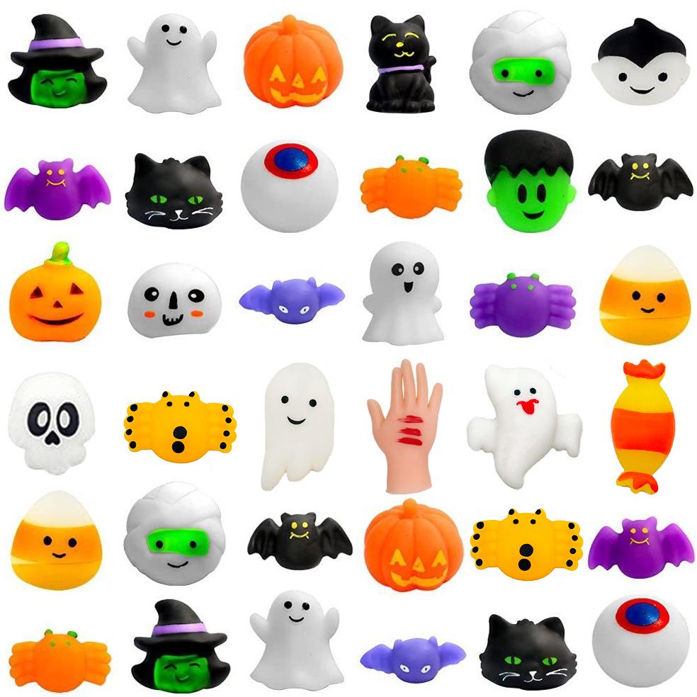 

Милая мягкая игрушка-мультяшка из термопластичной резины для снятия стресса в виде пельменей моти