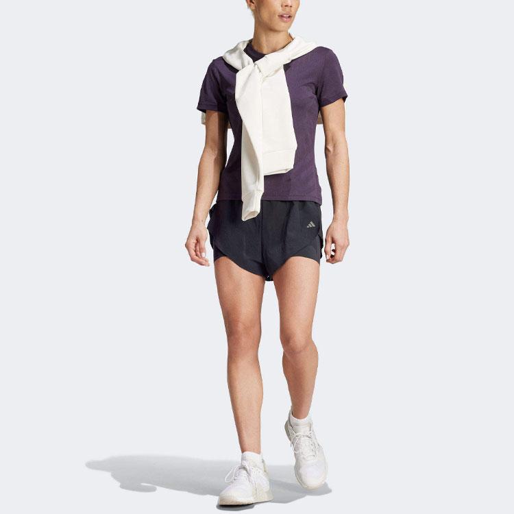 Adidas Designed For Training Heat.Rdy Hiit 2-In-1 Shorts Women Bottoms Black IM8178