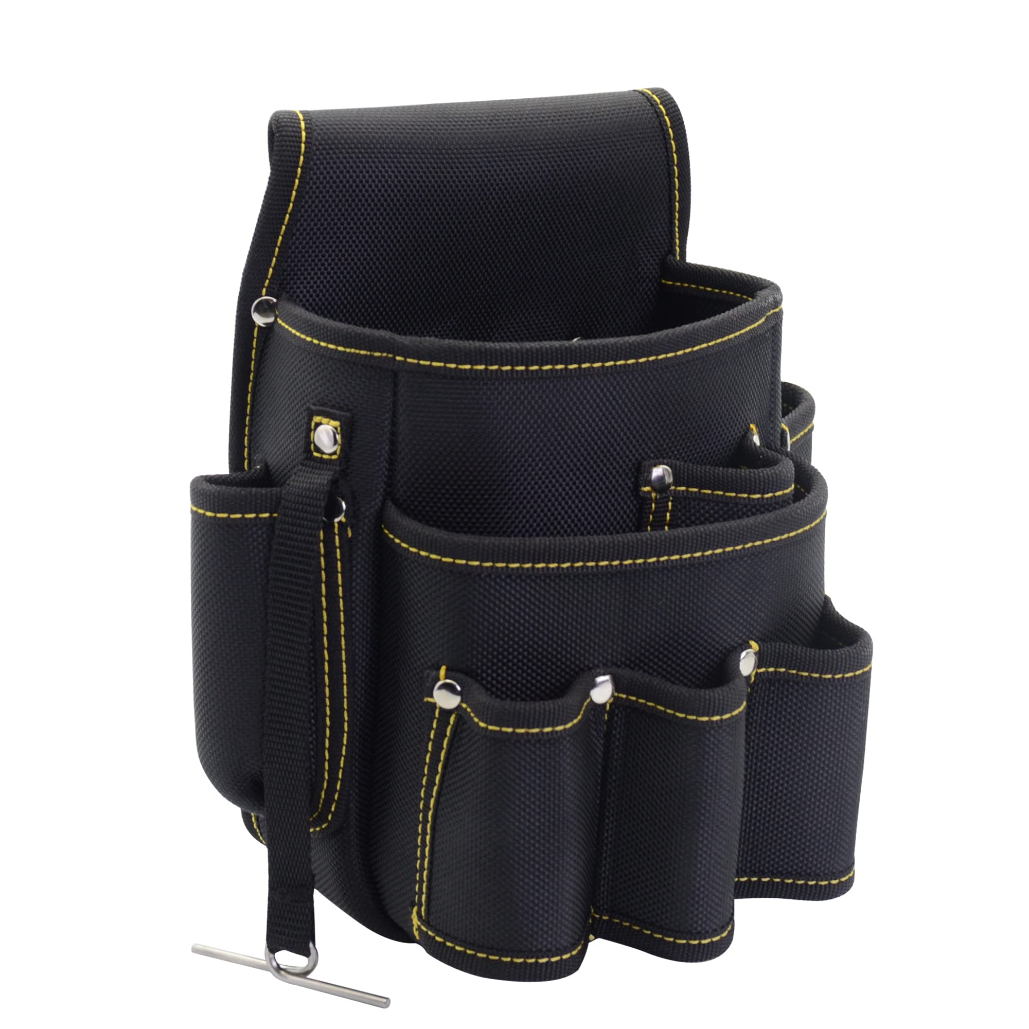 

Yumeen Waist Nail Frame Work Tool Waist Nail Temporary 2 Tier Waist Tool Accessories Tool Holder Waist Carpenter Bag, Bag, Electrician, Carpenter,