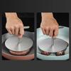 Stainless Steel Burger Press Nonstick Meat SteakKitchen Tool Grill Press Flat Bottom Meat Press for Kitchen Grilling