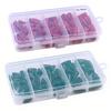 50Pcs Fishing Weight Sinkers Kit Rustproof Corrosion Resistant Saltwater Freshwater Metal Lead Fishing Weights Set