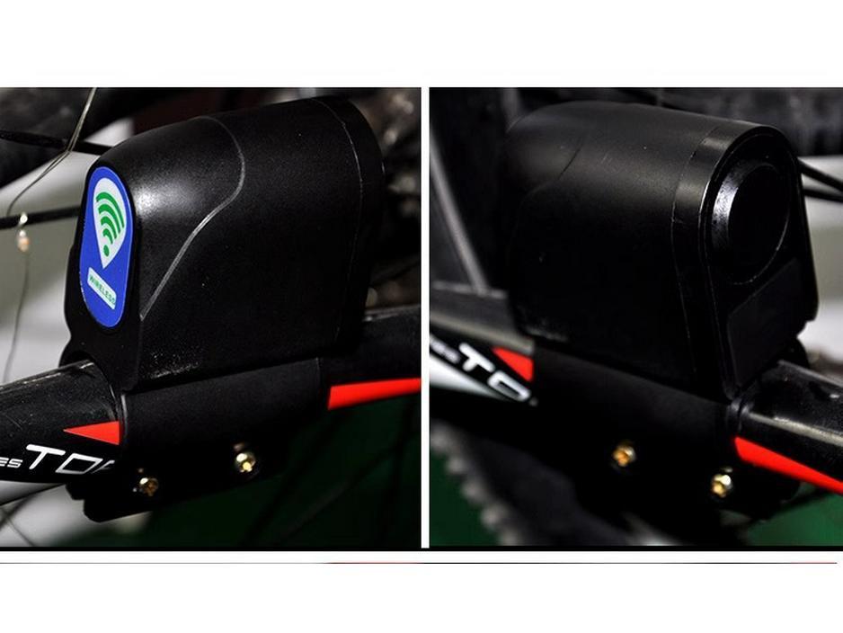 Smart ABS Bike Anti-Theft Alarm with Wireless Vibration Sensor and Remote Control