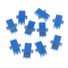 10 Pezzi Flangia Sc Adattatore Connettore Ottico Lc/Upc Sm Flangia Monomodale Simplex Lc-Lc Accoppiatore Connettore
