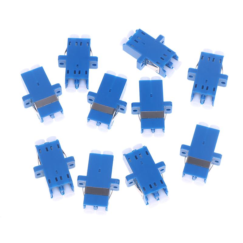 10ks Sc Vláknová příruba Optický konektor Adaptér Lc/Upc Sm Příruba Singlemode Simplex Lc-Lc Upc Spojka Konektor