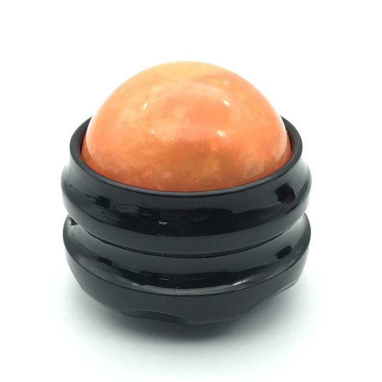 Resin Yoga Massage Ball - Relax Muscles & Target Meridians with Essential Oil Roller
