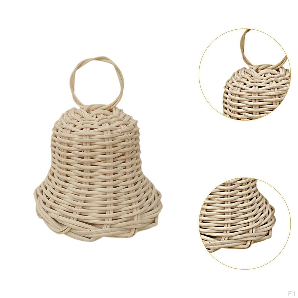 Julklocka Hantverk Hängen, Handgjorda Vävda Handvävda Klockor för Köpcentrum