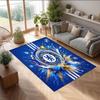 Chelsea FC Printed Flannel Area Rug Non Slip Soft Polyester Floor Carpet Indoor Decor Mat for Bedroom Living Room Sofa Game Room Home Decoration