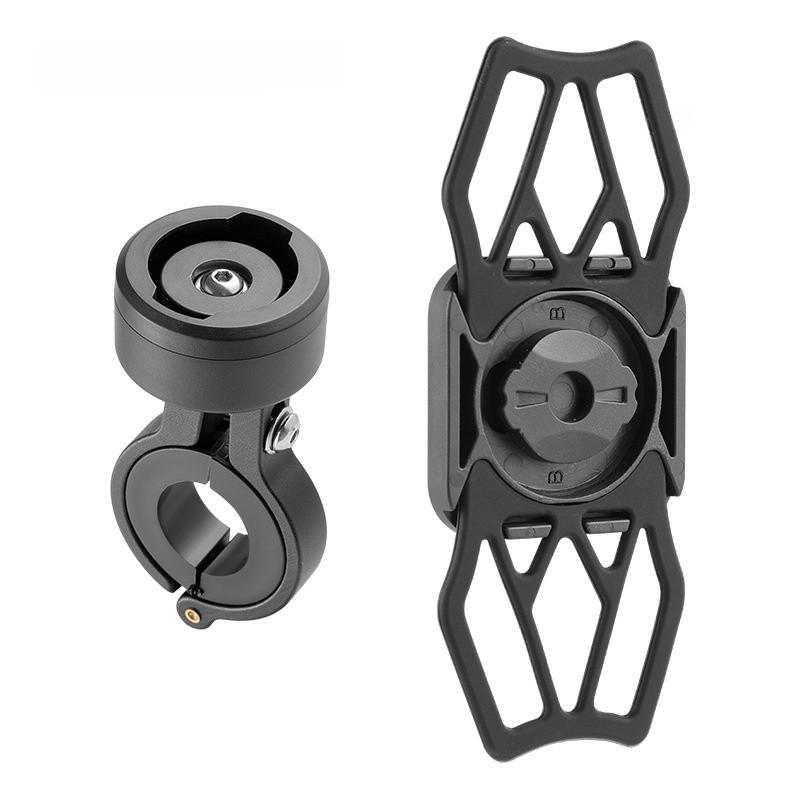Silicone Bicycle Phone Holder With Strap For Mountain Cycling Gps Navigation Accessory