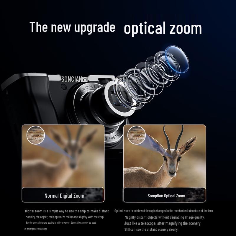 SONGDIAN DC305X Optical Zoom Digital VLOG Camera (CN version)