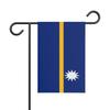 Drapeau - Nauru - 32 X 47.5 Cm - Polyester - Impression Recto/verso - Multicolore