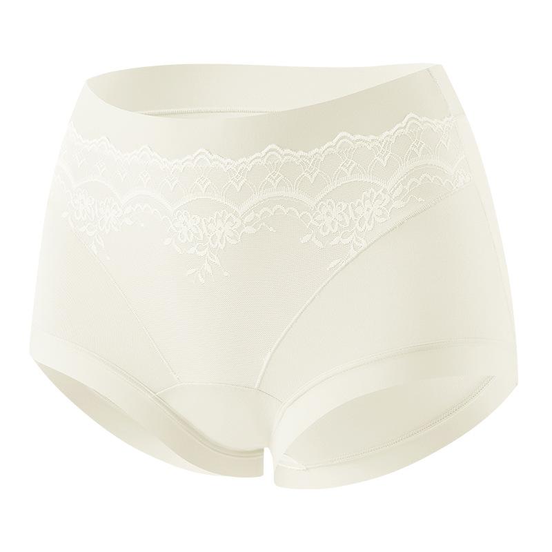 Damen Sommer Dünner Stil Frisch Atmungsaktiv Antibakteriell Spurlos Hoher Bund Dreieck Panties