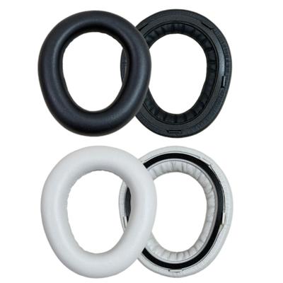 1Pair Earpads Protein Leather Ear Pads Ear Cushions Cover Memory Foam Earmuff for 300 Headsets