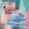 1Pcs Wind-up Steamer Bath Toy, Funny Windup Steamship Tub Toy Steamboat Water Toy Clockwork Boat Pool Toy For Baby Bath Toys