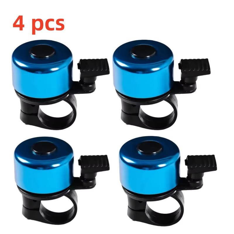 1/4pcs MTB Bicycle Bell Aluminum Alloy MTB Bike Safety Warning Alarm Cycling Handlebar Bell Ring Bicycle Horn Cycling Accessorie