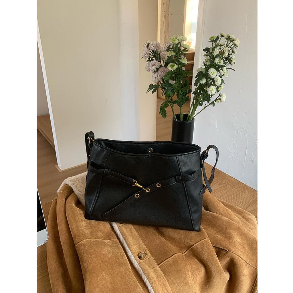 Maillard Square Satchel Design Shoulder Bag Sling Bag Women Handbag - Fashion Crossbody Bags Vintage Belt Underarm Bag