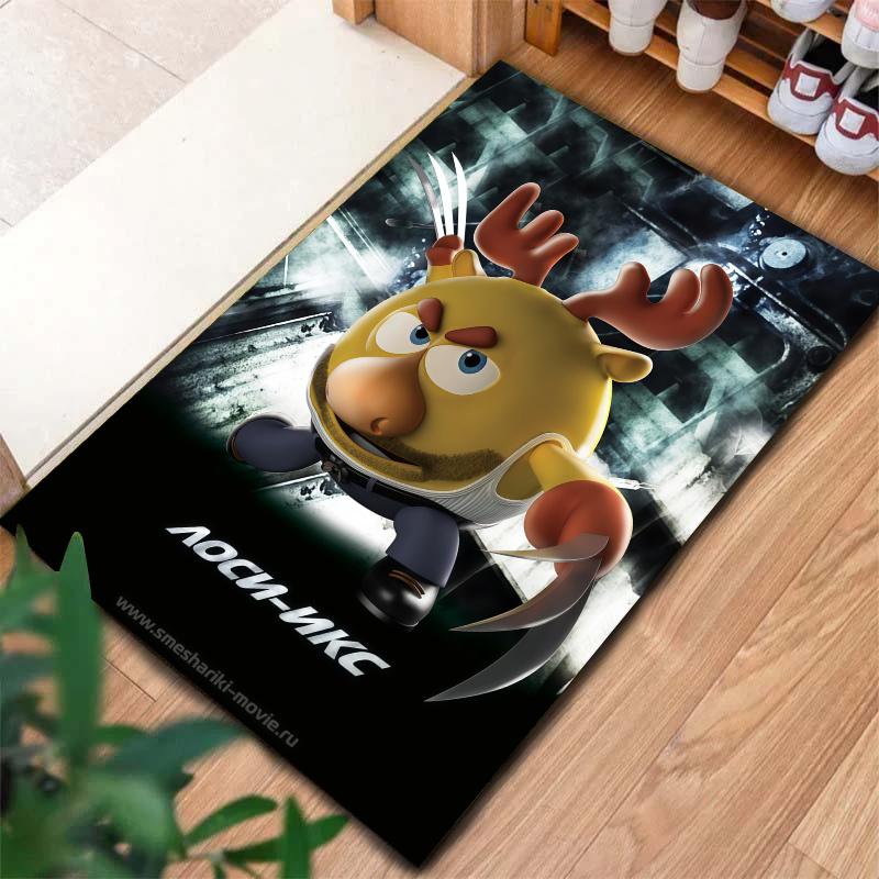Smeshariki Carpet Rug for Living Room Bedroom Home Sofa Decoration,Kids play Nonslip Floor Mat