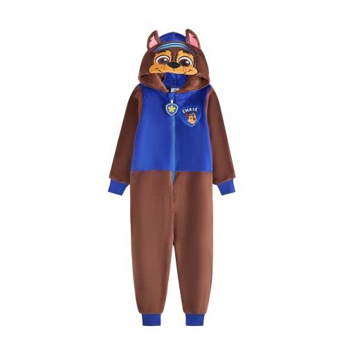 Paw Patrol Childrens/Kids Chase Applique Face All-In-One Nightwear
