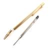 Excellent Cartier Ballpoint pen Stripe Pattern Must de Cartier Gold Used
