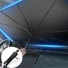 Car Sunshade Umbrella-style Front Glass Sunscreen Heat Insulation Cloth Windshield Umbrella Shade
