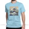 Fashion Cookie Monster T Shirt Harajuku Funny Japanese Cookie Clothes Great Wave Off Kanagawa T Shirt