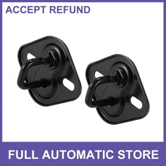 Black Car Hood Lock Latch Upper TWO  for Mercedes-Benz C350 C300 C63 AMG