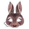 Dierenmasker 3D Realistisch Halve Gezicht Masker Halloween Carnaval Maskerade Verjaardagsfeest Spel Cosplay Kostuum Accessoires Rekwisieten