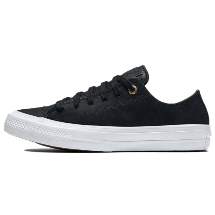 

Converse Chuck Taylor All Star 2 Low Черные женские кроссовки белые 555958C
