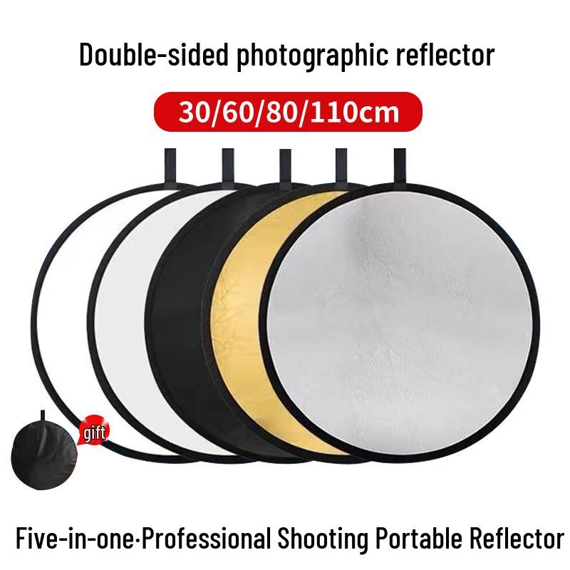 Photography Reflector 60/80/110cm - Silver, White, Gold Soft Light Board