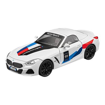 MójSamochód 1:Model Samochodu BMW Z4 Sports Convertible - Biały, Metalowy, Skala 1:22