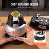 Engraving Block 5 inch Ball Vise Setting Jewelry Ball Vise Engraving with 34PCS Attachment and Rubber Base