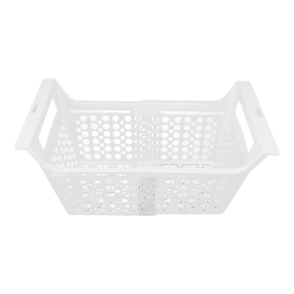 Chest Freezer Basket Deep Freezer Organizer Bin Expandable PP Heavy Load with Handle Chest Freezer Accessory for Kitchen