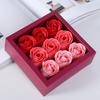 Soap Flower Roses Faux Eternal Flower Gift Box Valentine's Day Simulated Flowers Valentine's Day Faux Flowers For Birthday Gift