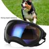 Hundebrille Anti-UV Starke Schlagfestigkeit Verstellbar Elastisch Große Rasse Hund Brille Haustier Sonnenbrille Blaue Brille