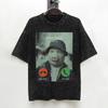 John Pork Is Calling T Shirt Washed Short Sleeve Harajuku TShirt  Casual for Men Women Streetwear Graphic Printed Tee Shirt