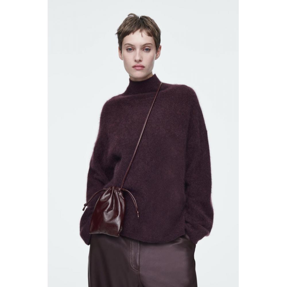 

Кожаный чехол для телефона Cos Japan Cavatelli burgundy/NOSIZE