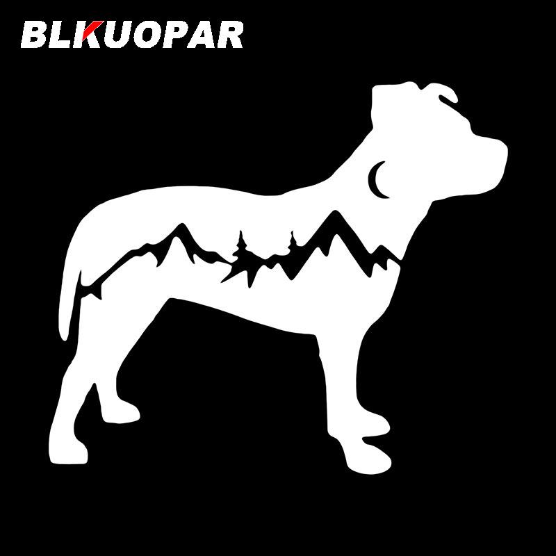 BLKUOPAR Dachshund And Mounta Funny Car Stickers Vinyl Anime Decal Waterproof Laptop Windshield Graphics Surfboard Car Lable