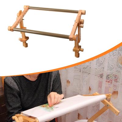 Verstellbarer Stickrahmen Holz Multifunktional,Einfach zu Bedienen,Haushalt,Handarbeitsständer Kreuz