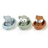 Stackable Floating Boat Bath Toys for Infants & Toddlers – Water Play Animal Finger Puppets